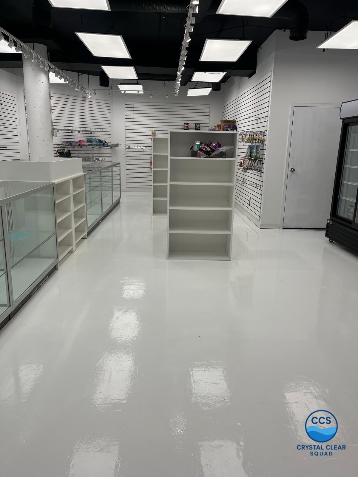 Retail Space Deep Cleaning