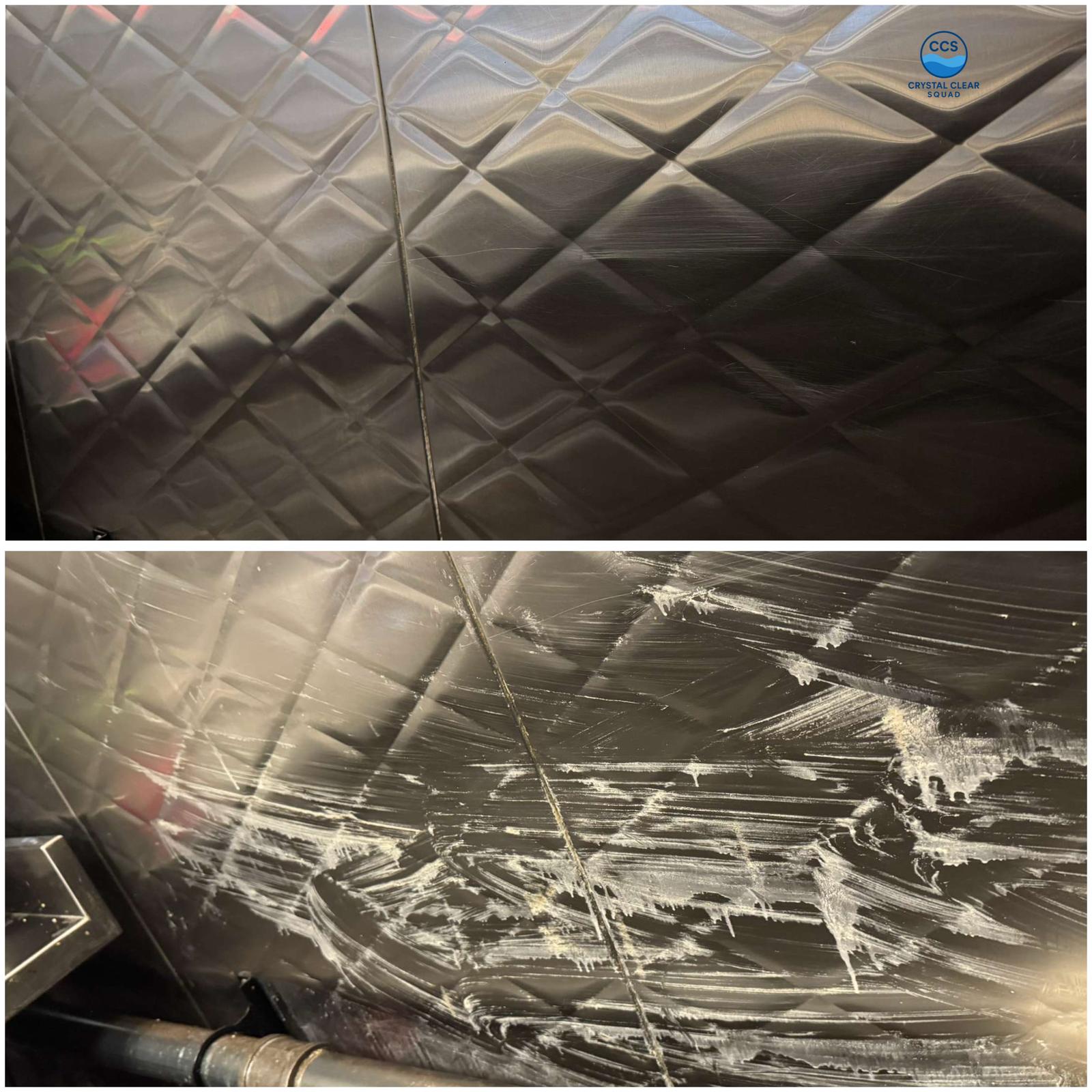 Stainless Steel Surface Cleaning