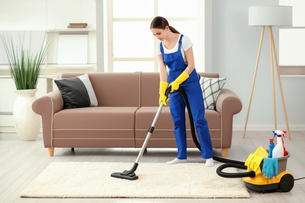 Professional residential cleaning service