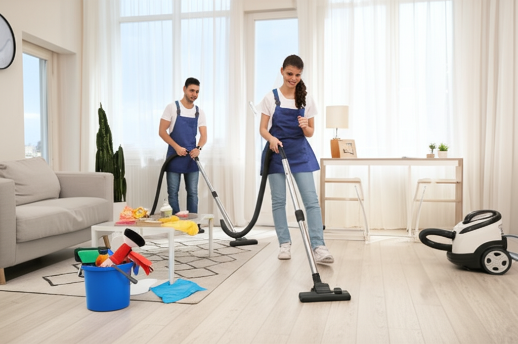 Residential Cleaning Logo